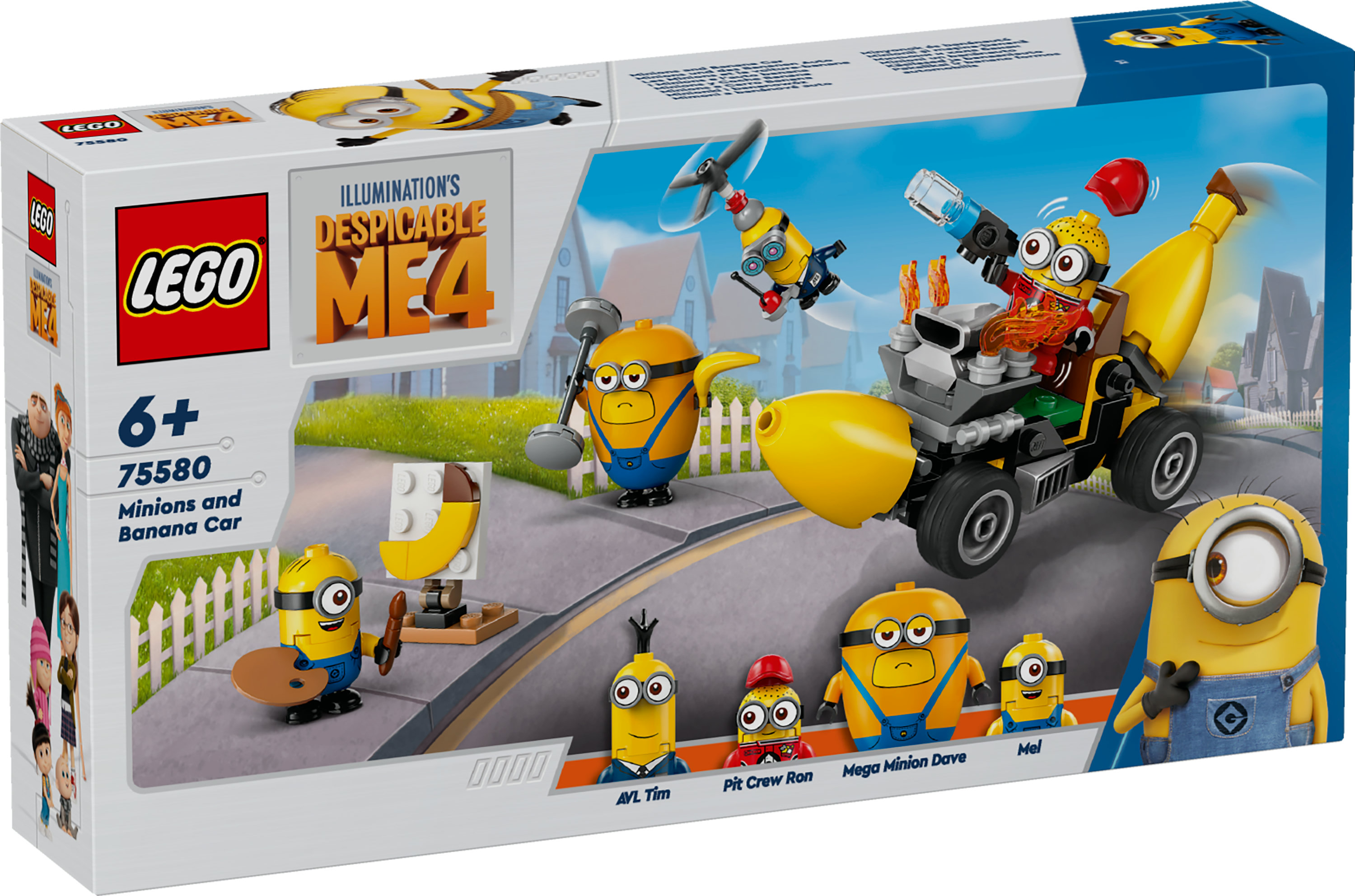 LEGO 75580 Minions en bananenauto - MitchBricks LEGO webshop